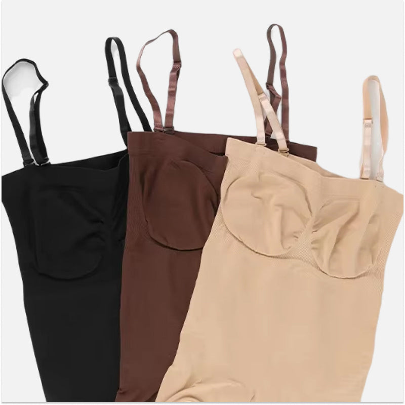 Body Modelador sem Alça - Premium Shaper | Compre 1 Leve 2 + Brinde Calcinha Modeladora